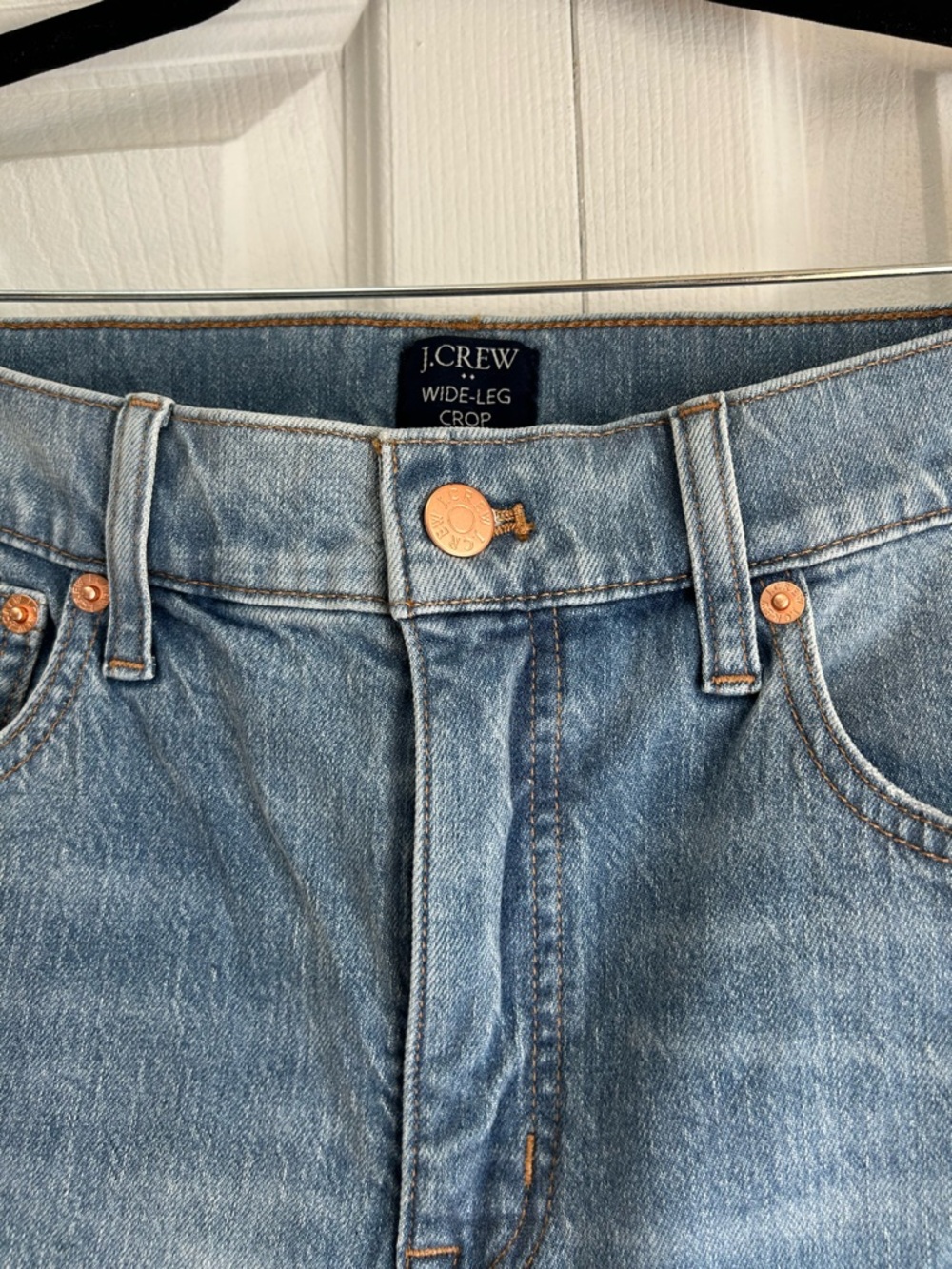 J.Crew Wide-leg cropped jean in all-day stretch size 27 - Picture 4 of 5